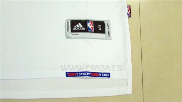 Camiseta New York Knicks Derrick Rose #25 Blanco